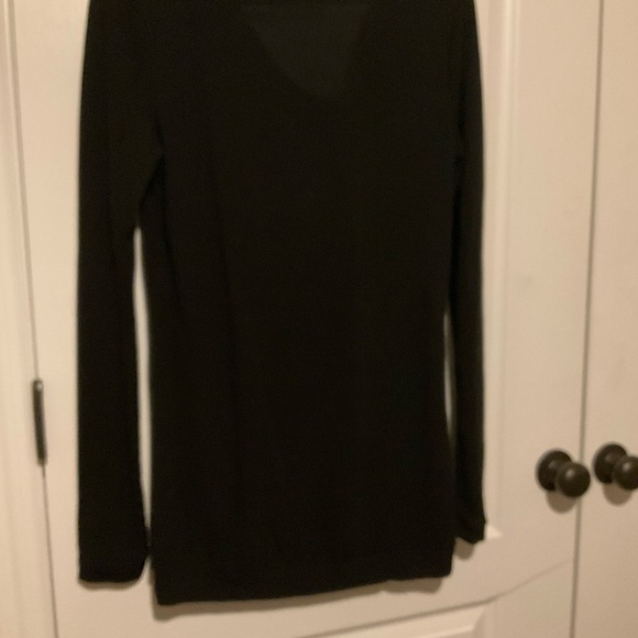 Chic Black Button-Detail Top - Picture 6 of 6